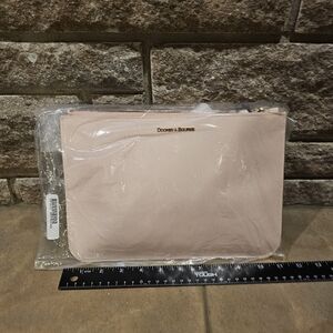 Dooney & Bourke Patent Leather Blush Pink Pouch